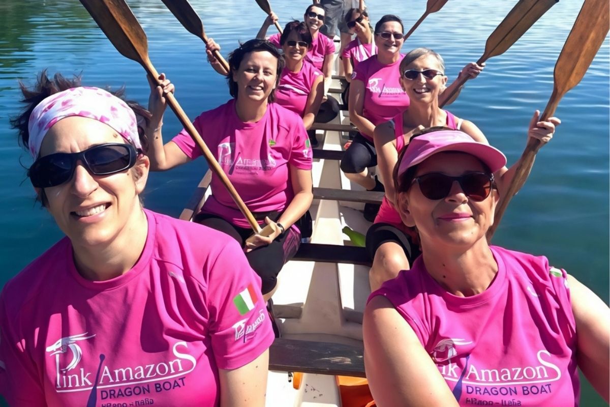 Pink amazon canoa tumore seno