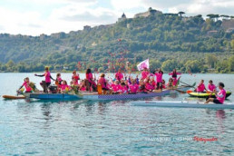 Dopo cancro Roma canoa Pagaie rosa
