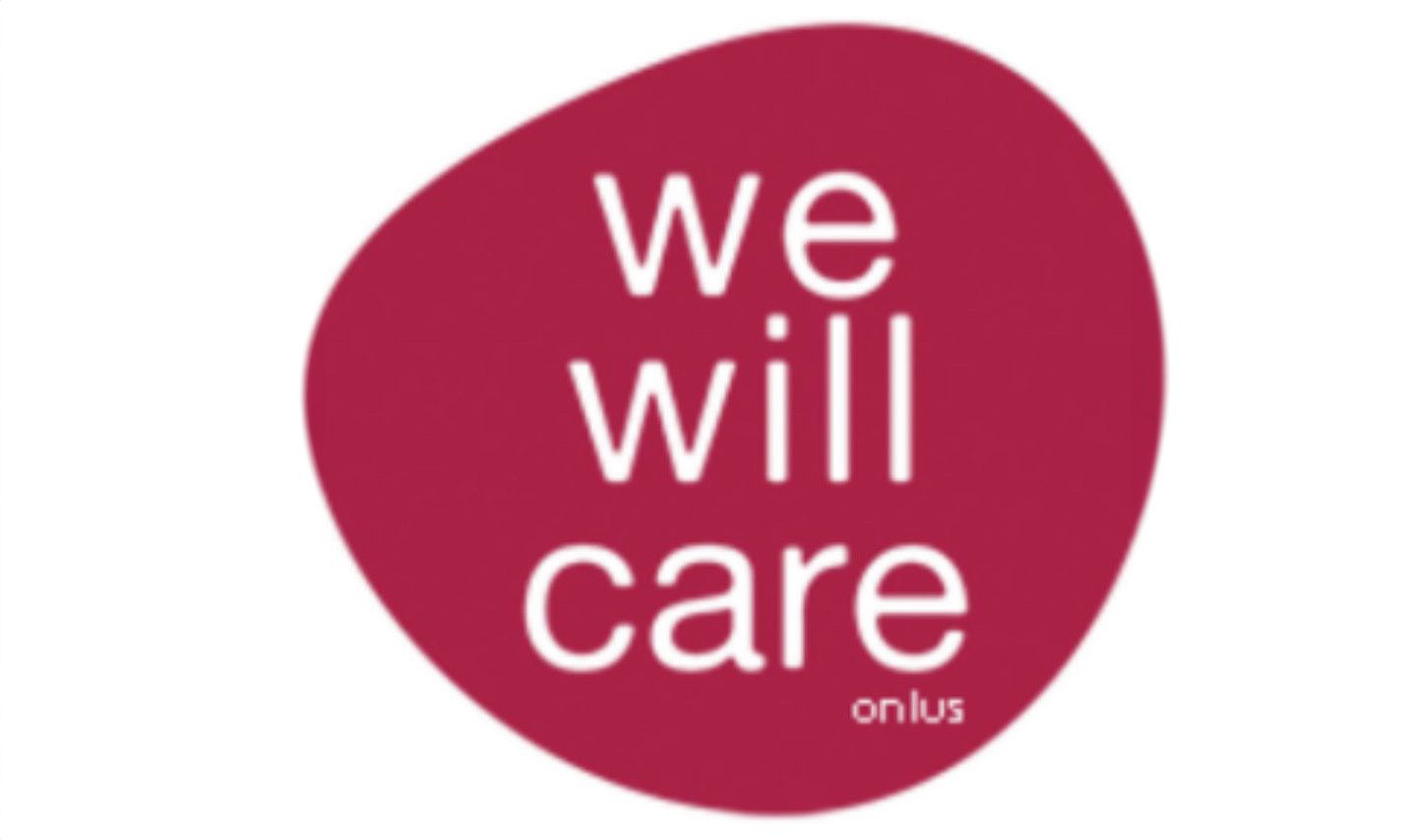 logo we will care onlus