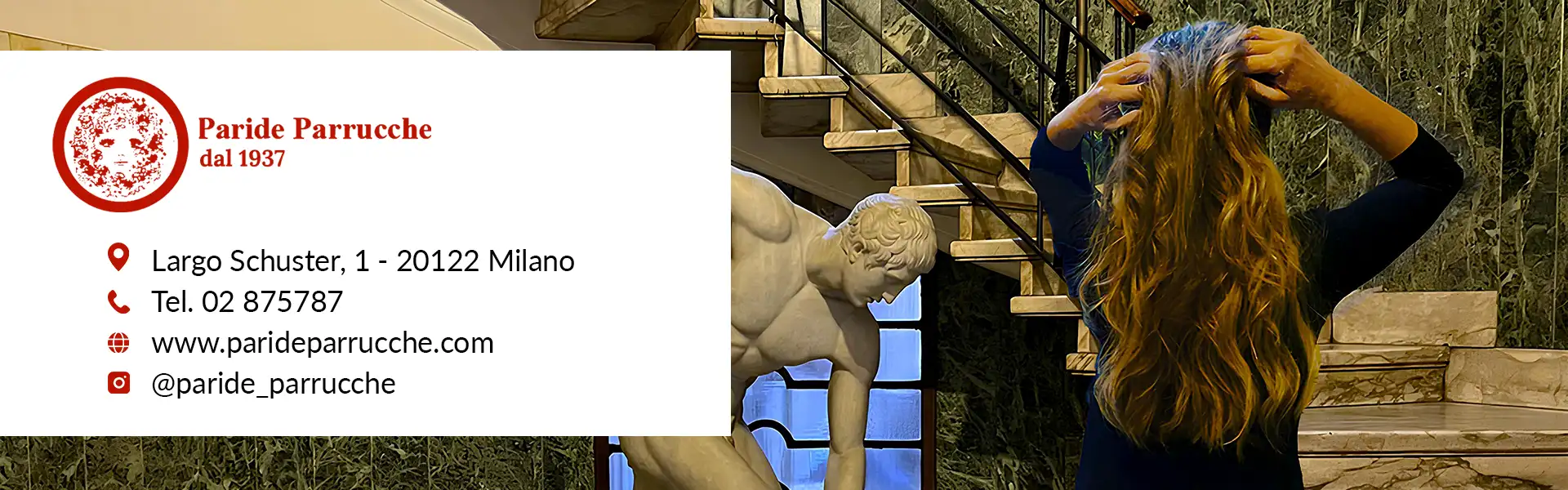 Paride Parrucche – banner 1920×600