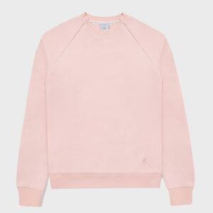 Felpa girocollo rosa