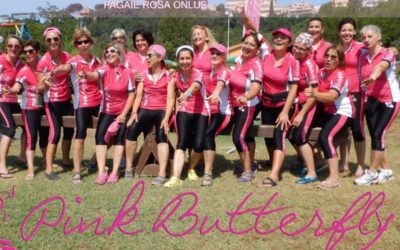 Pagaie rosa: a Roma donne in canoa