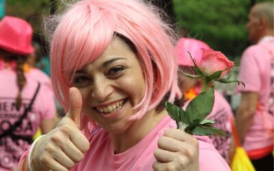La maratona di Marina contro il tumore al seno