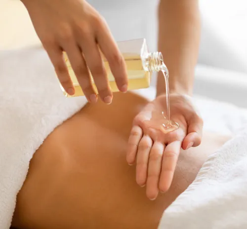 olio cosmetico per pelle sensibile